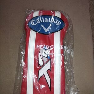 Callaway Red and White Golf Head Cover